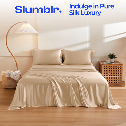 Slumblr® Luxury Mulberry Silk Bedding Set
