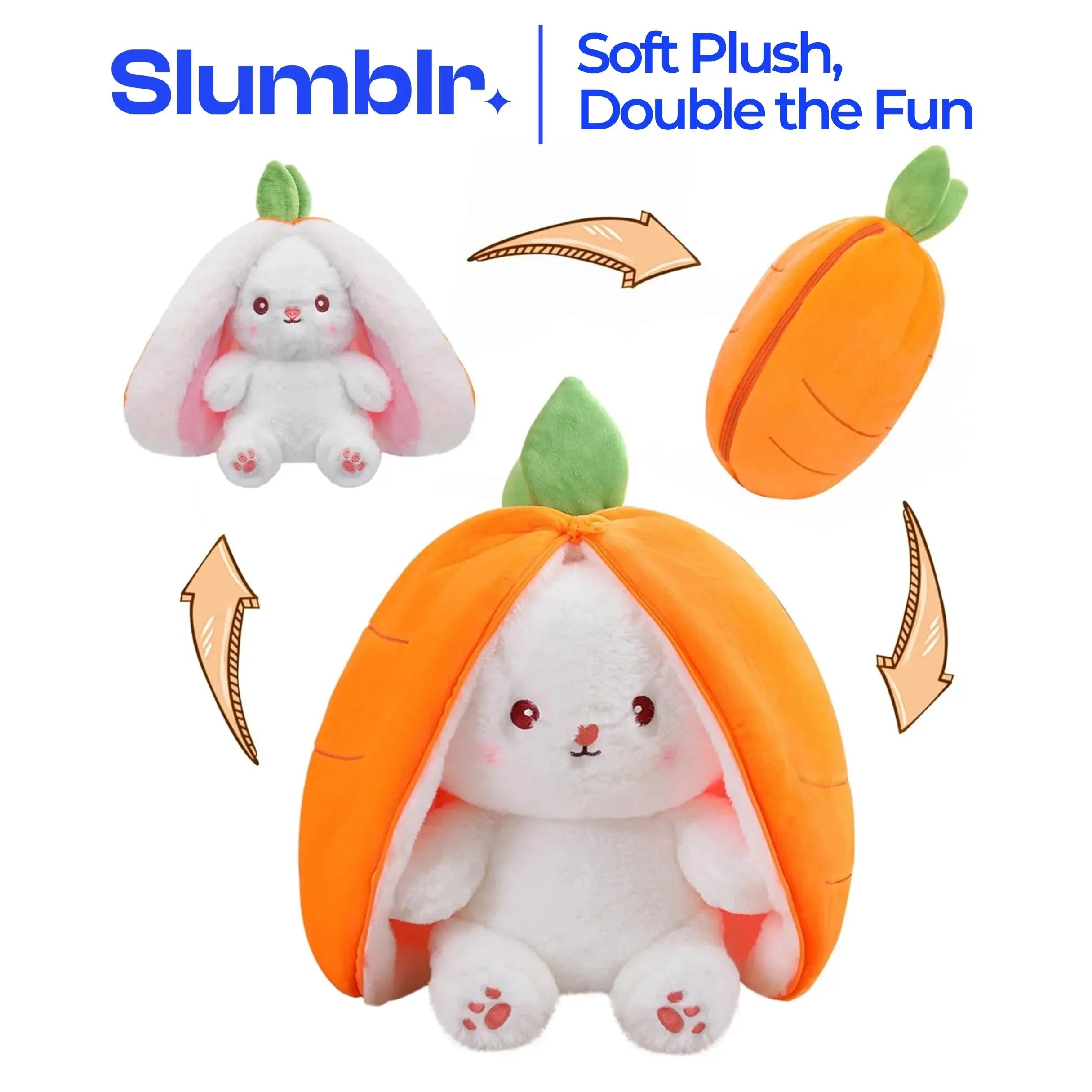 Slumblr® Bunny Doll Luminous Music Plush Slumblr