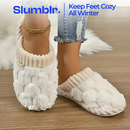 Slumblr® Cotton Plush Indoor Slippers Slumblr
