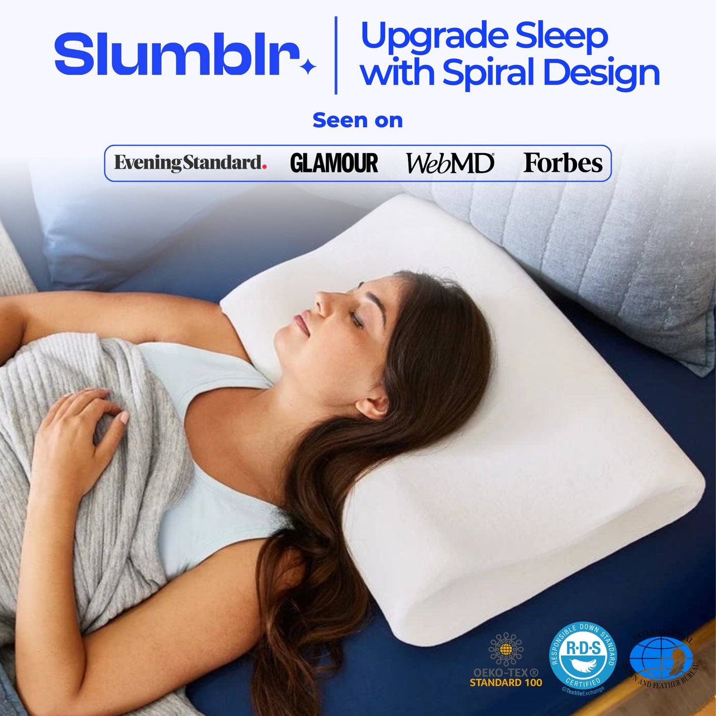 Slumblr® Contour Memory Foam Pillow