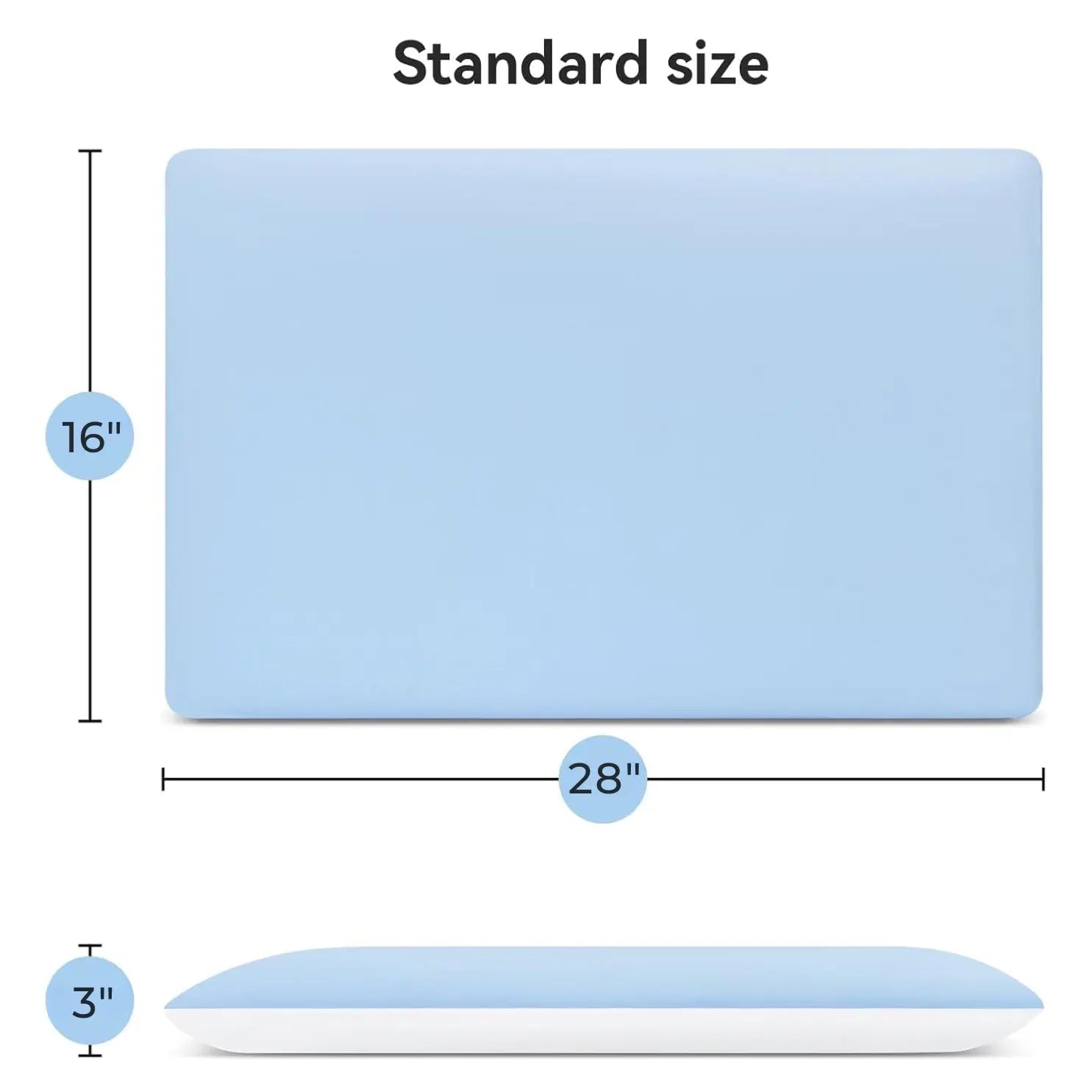 Slumblr® Hyper Slim Memory Foam Pillow Slumblr