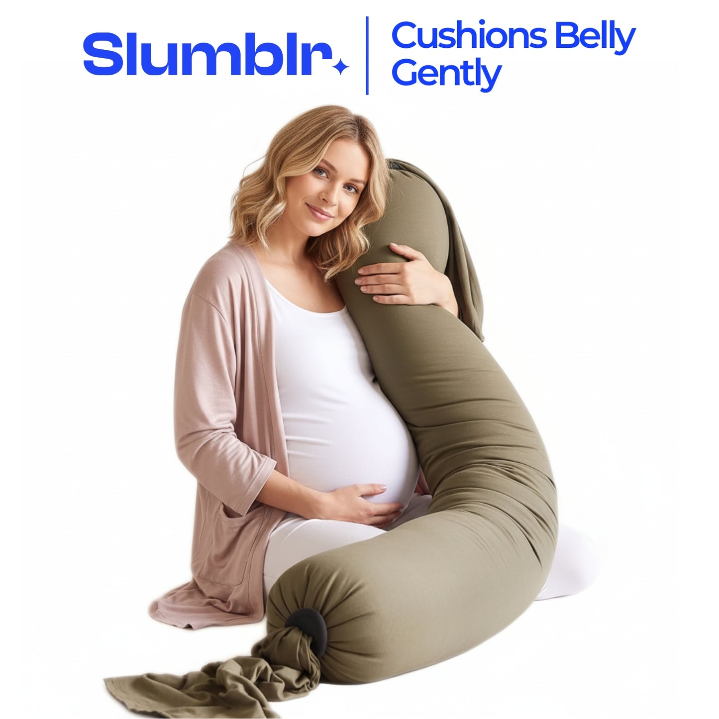 Slumblr® Adjustable Pregnancy Pillow Full Body Support