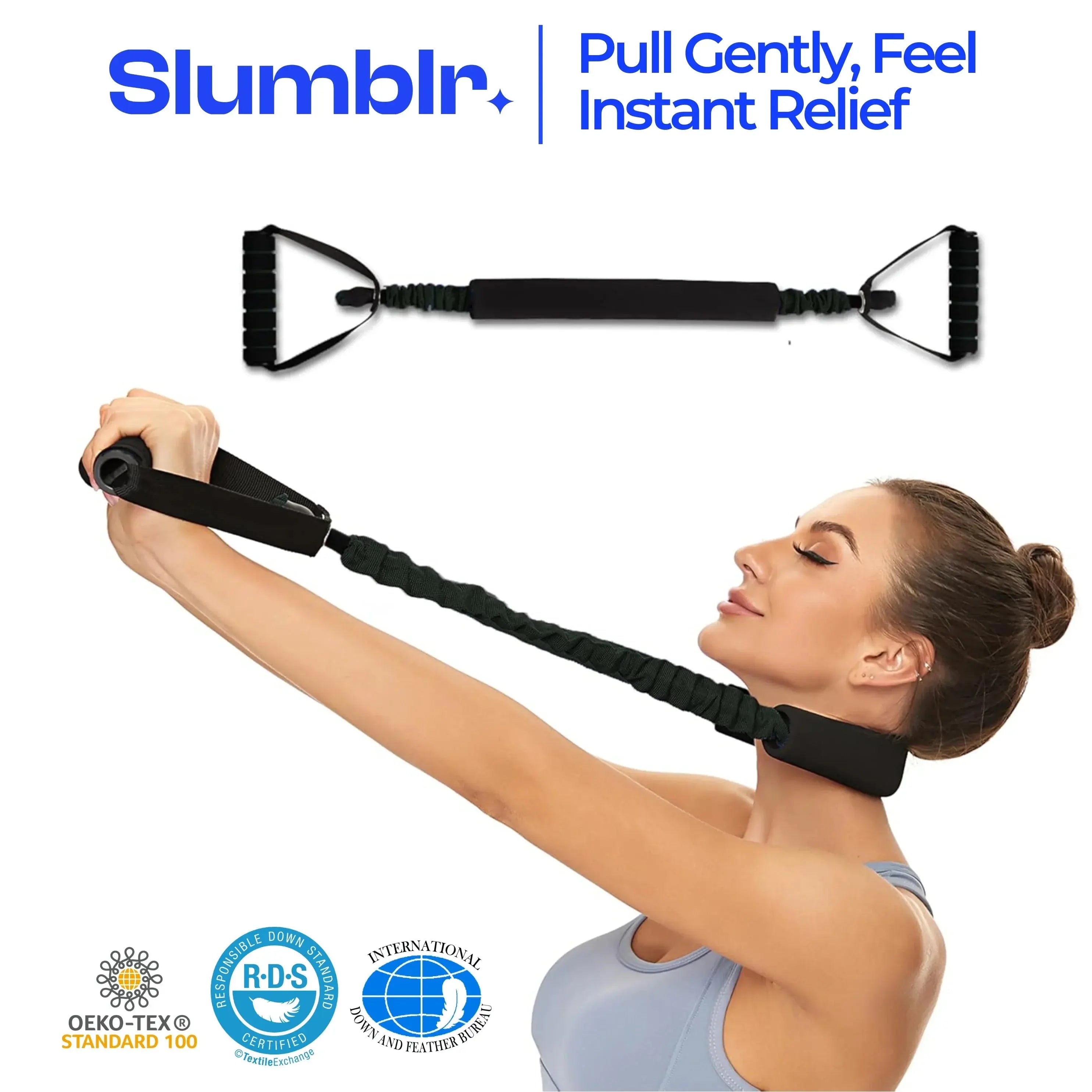 Slumblr® Portable Traction Exerciser Device Slumblr