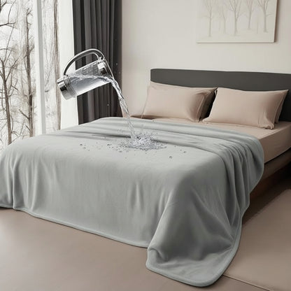 Slumblr® Waterproof Double-Sided Flannel Blanket