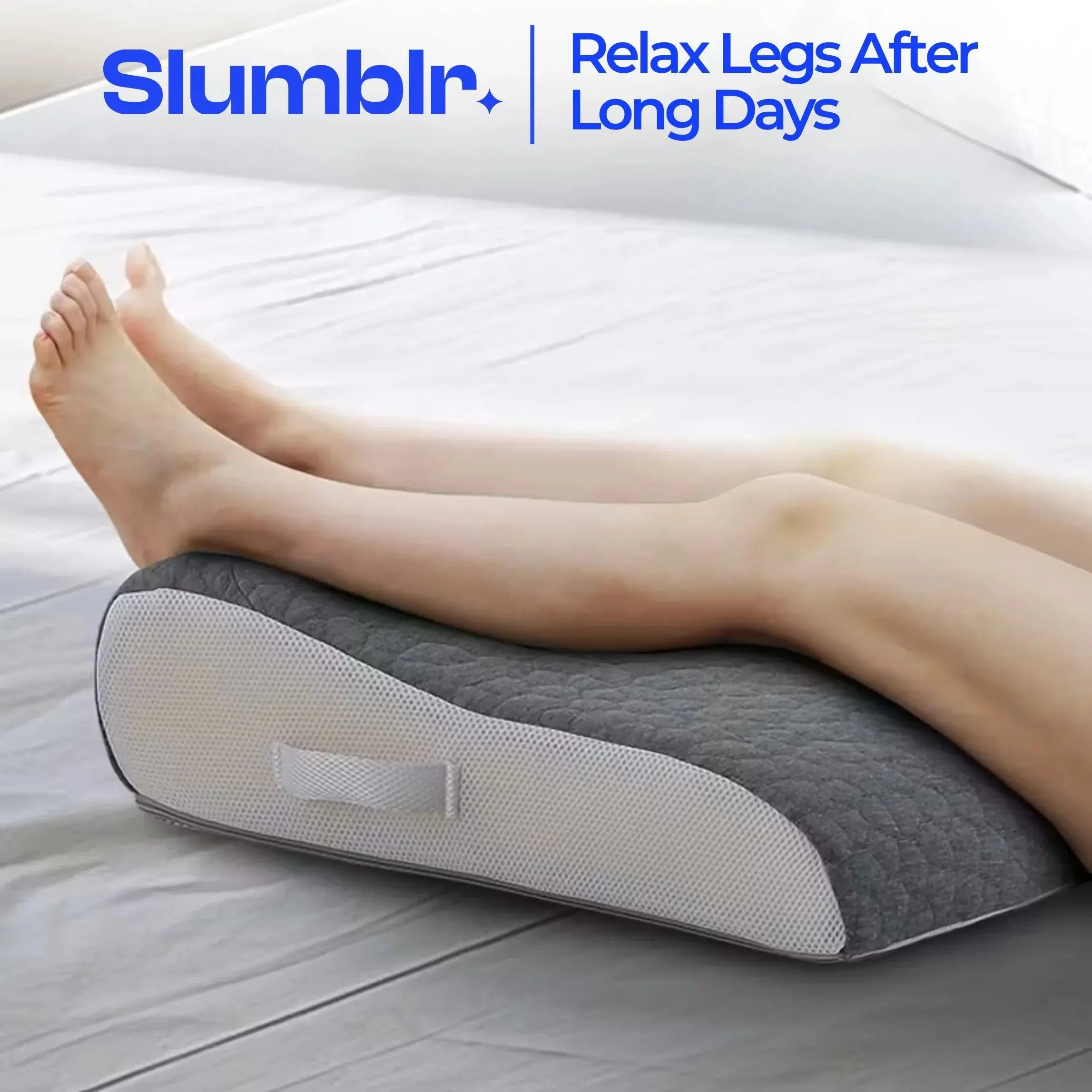 Slumblr® Memory Foam Cooling Fabric Elevation Pillow Slumblr