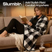 Slumblr® Fleece Wearable Plaid Blanket Slumblr