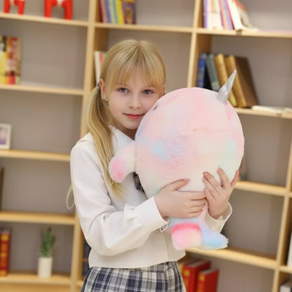 Slumblr® Narwhal Plush Rainbow Toy