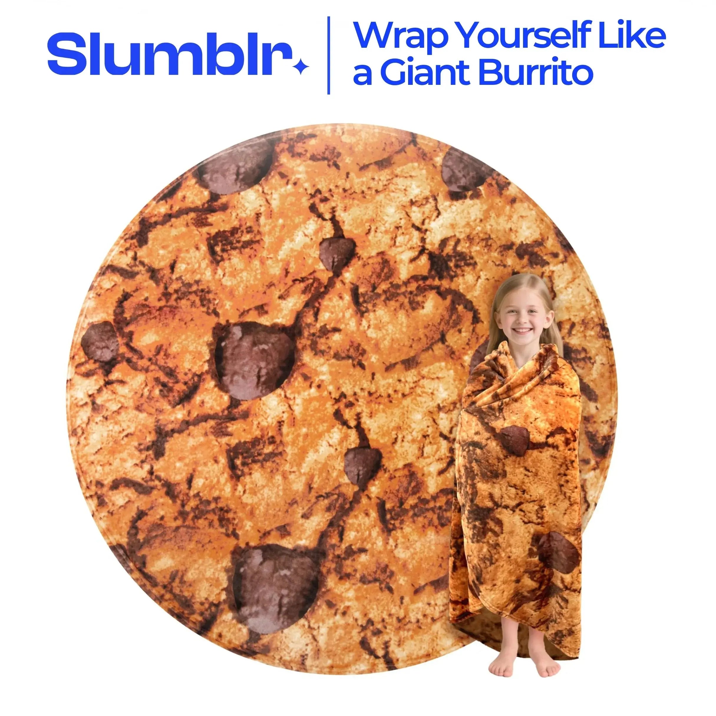 Slumblr® Giant Pizza Fleece Blanket Flannel Slumblr