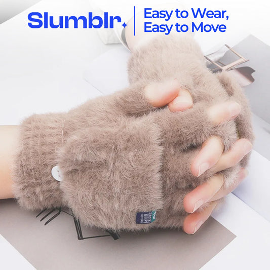 Slumblr® Flip Fingerless Winter Gloves