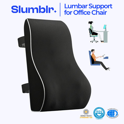 Slumblr® Lumbar Support Pillow for Back Pain Relief