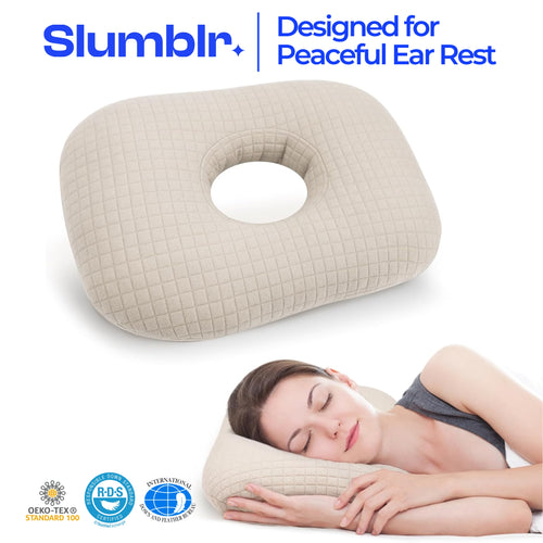 Slumblr® Cotton Comfort Ear Pillow