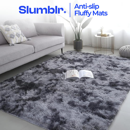 Slumblr® Soft Velvet Tie Dye Carpet