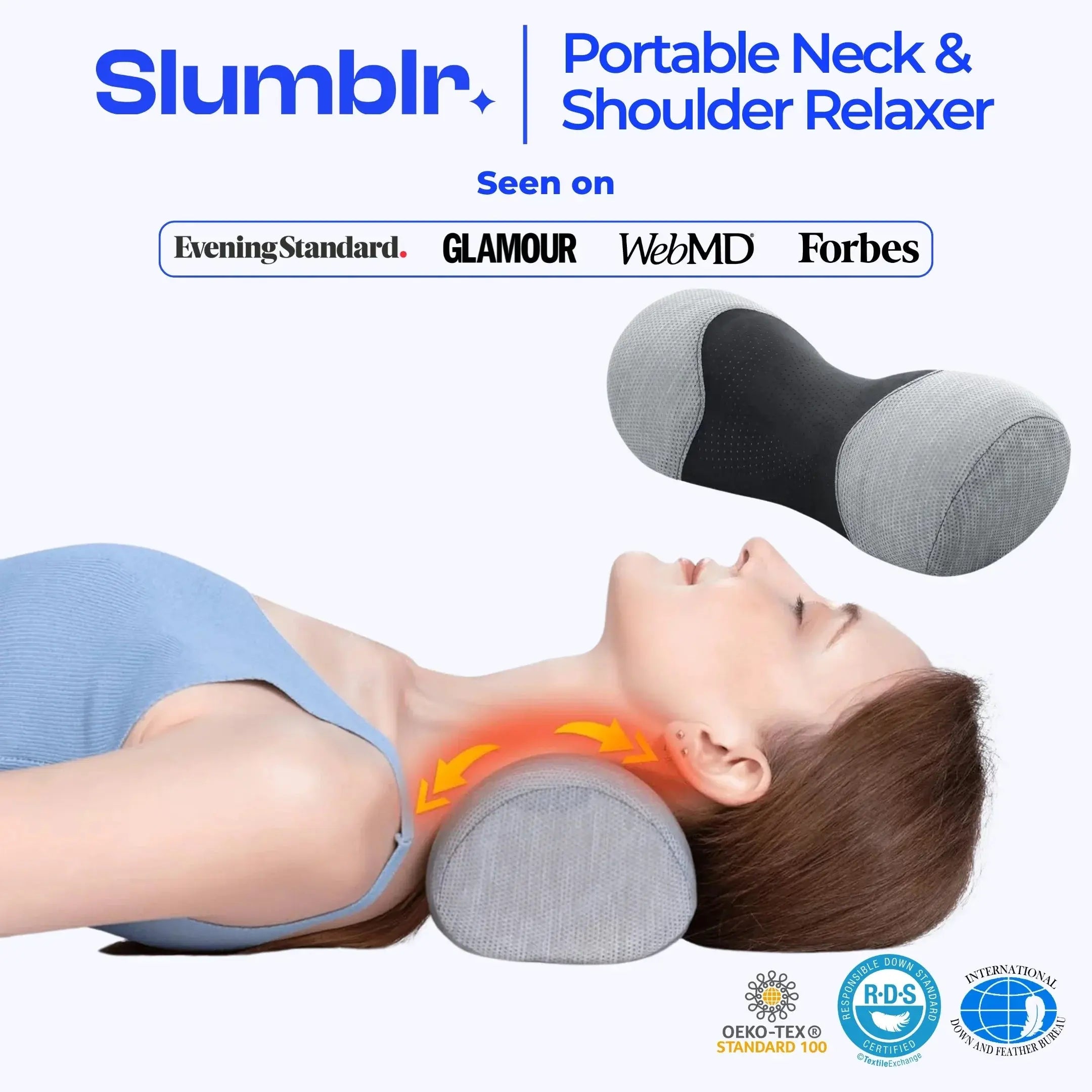 Slumblr® Neck Roll Pillow Slumblr