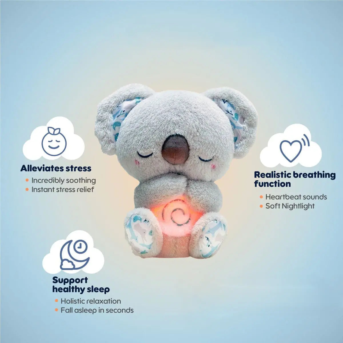 Slumblr® Breathing Otter Plush Musical Toy Slumblr