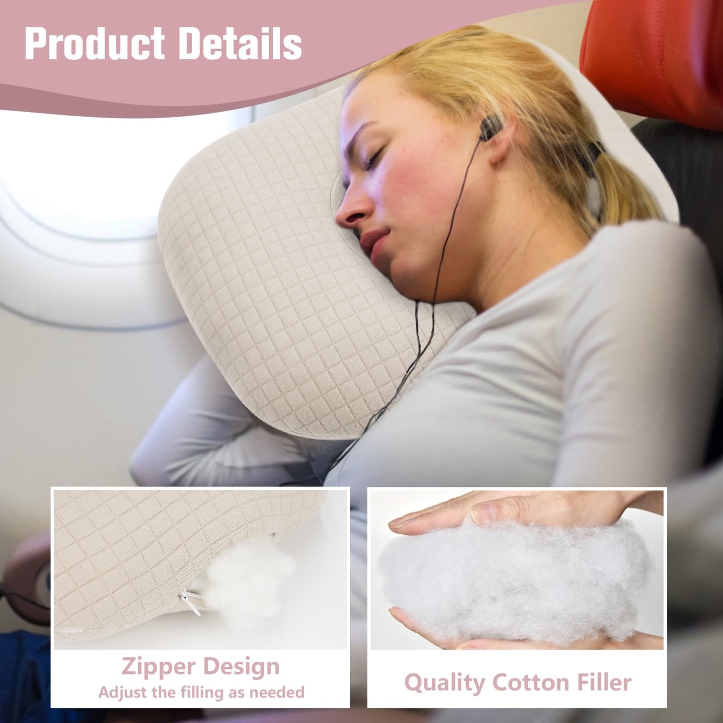 Slumblr® Cotton Comfort Ear Pillow