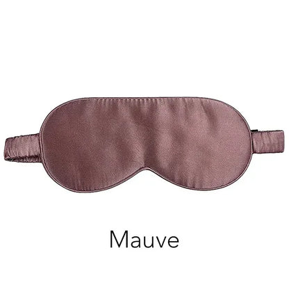 100% Mulberry Silk Sleep Mask for Man and Woman Eye Cover Large Blindfold for Total Blackout Size 20X8.5cm