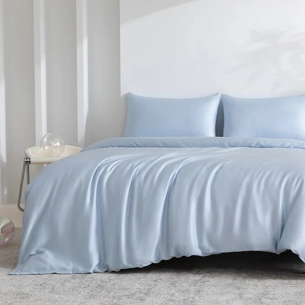 100% Bamboo Bed Sheets Set Luxury Soft, Silky, Breathable Fitted Sheet Flat Top Sheets Pillowcase Hotel 4/6 Pieces Bedding Set