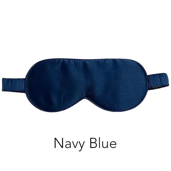 100% Mulberry Silk Sleep Mask for Man and Woman Eye Cover Large Blindfold for Total Blackout Size 20X8.5cm