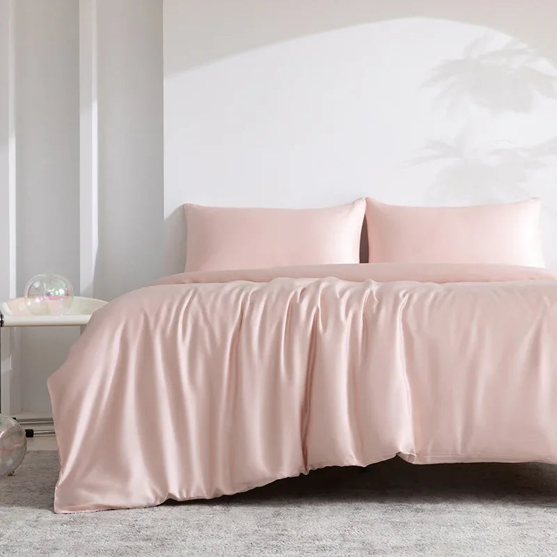 100% Bamboo Bed Sheets Set Luxury Soft, Silky, Breathable Fitted Sheet Flat Top Sheets Pillowcase Hotel 4/6 Pieces Bedding Set