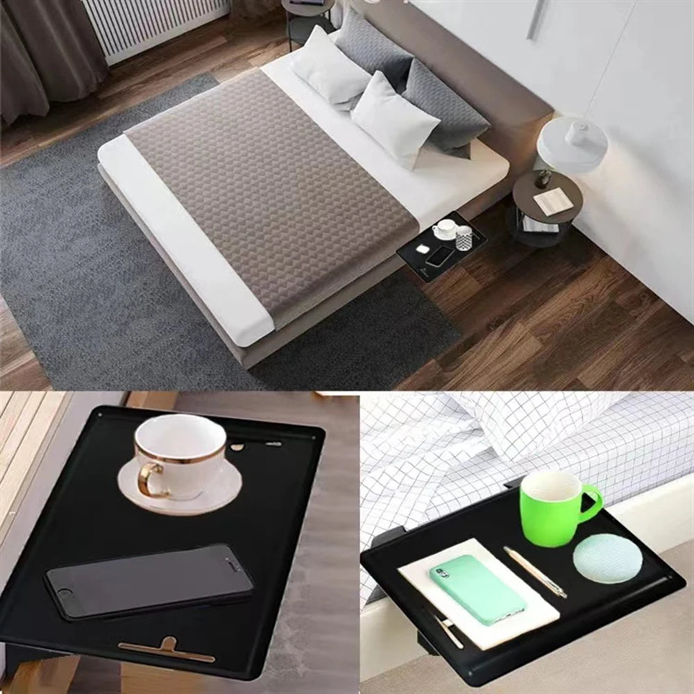 1 Bedside Shelf, Suitable For Bed, Dormitory, School, Home Storage Tray Storage Box, Bedside Table, Storage And Finishing
