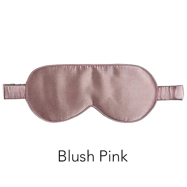 100% Mulberry Silk Sleep Mask for Man and Woman Eye Cover Large Blindfold for Total Blackout Size 20X8.5cm