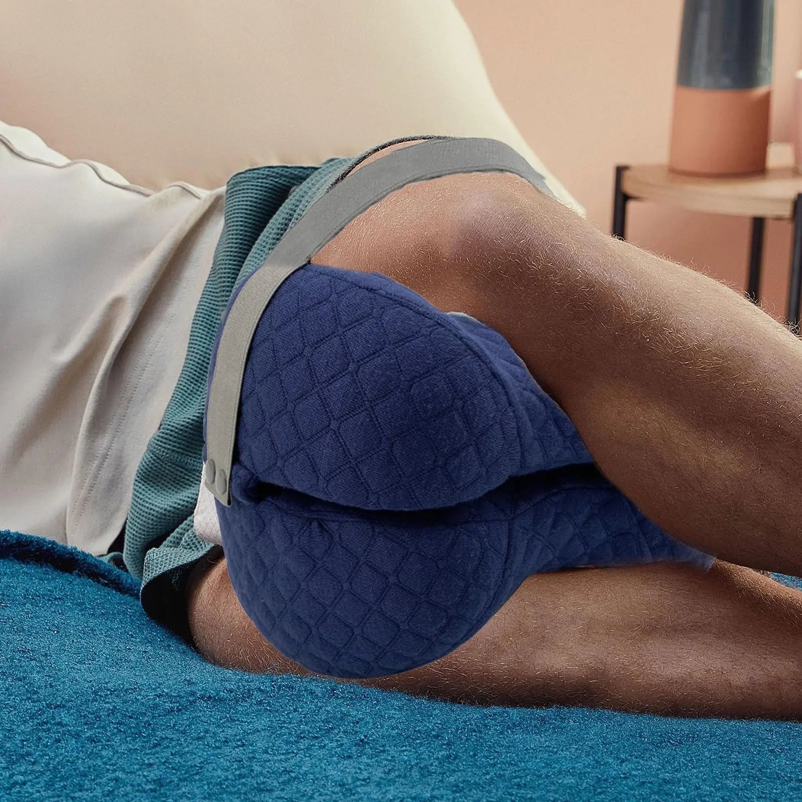 Slumblr® Knitted Memory Foam Leg Pillow Slumblr