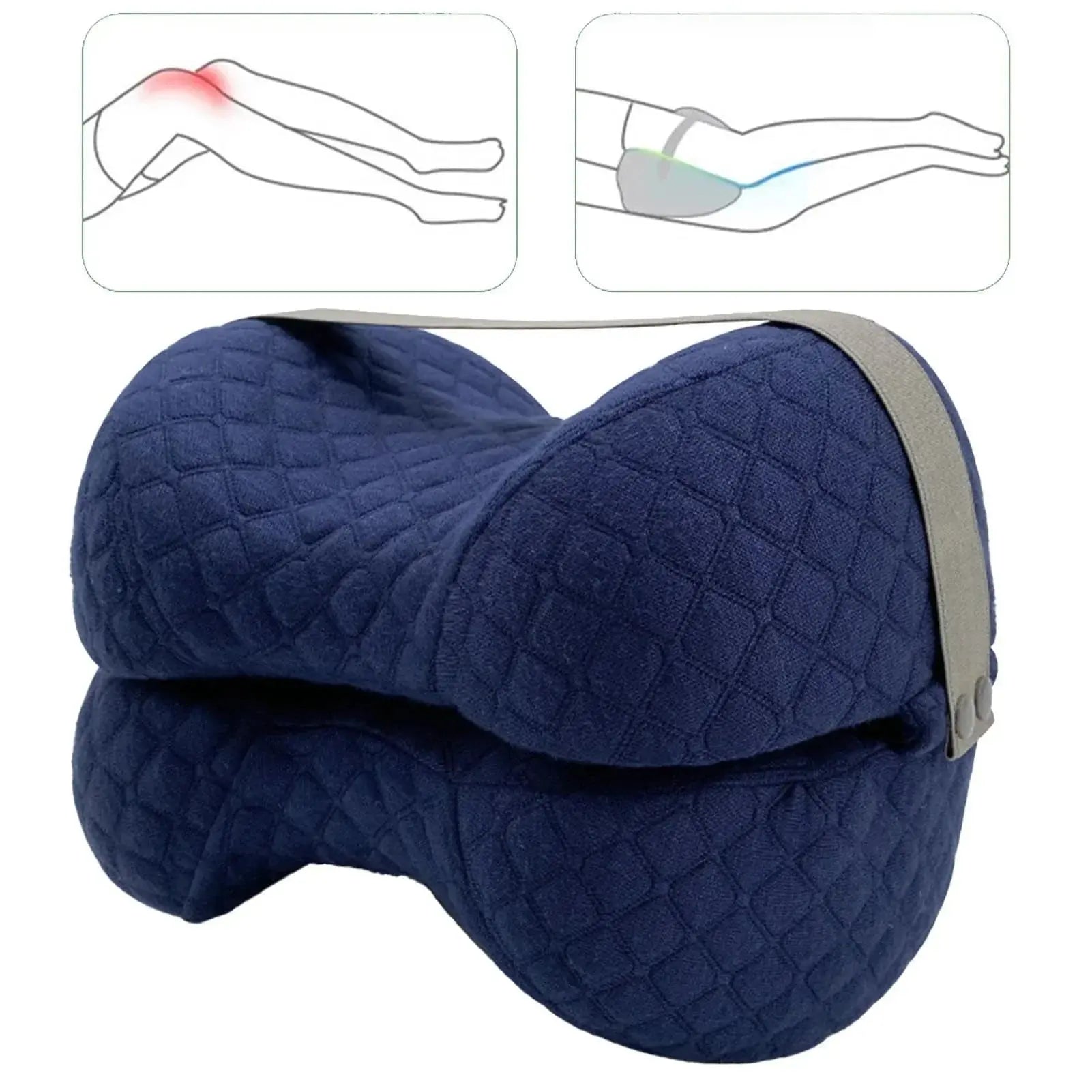 Slumblr® Knitted Memory Foam Leg Pillow Slumblr