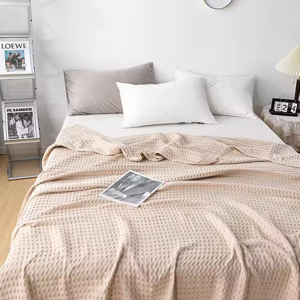 Slumblr® Cotton Waffle Weave Summer Blanket