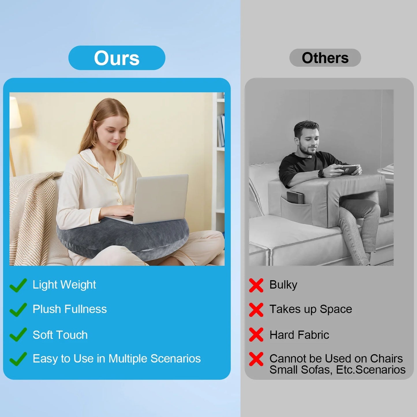 Slumblr® U-Shaped Gaming Pillow