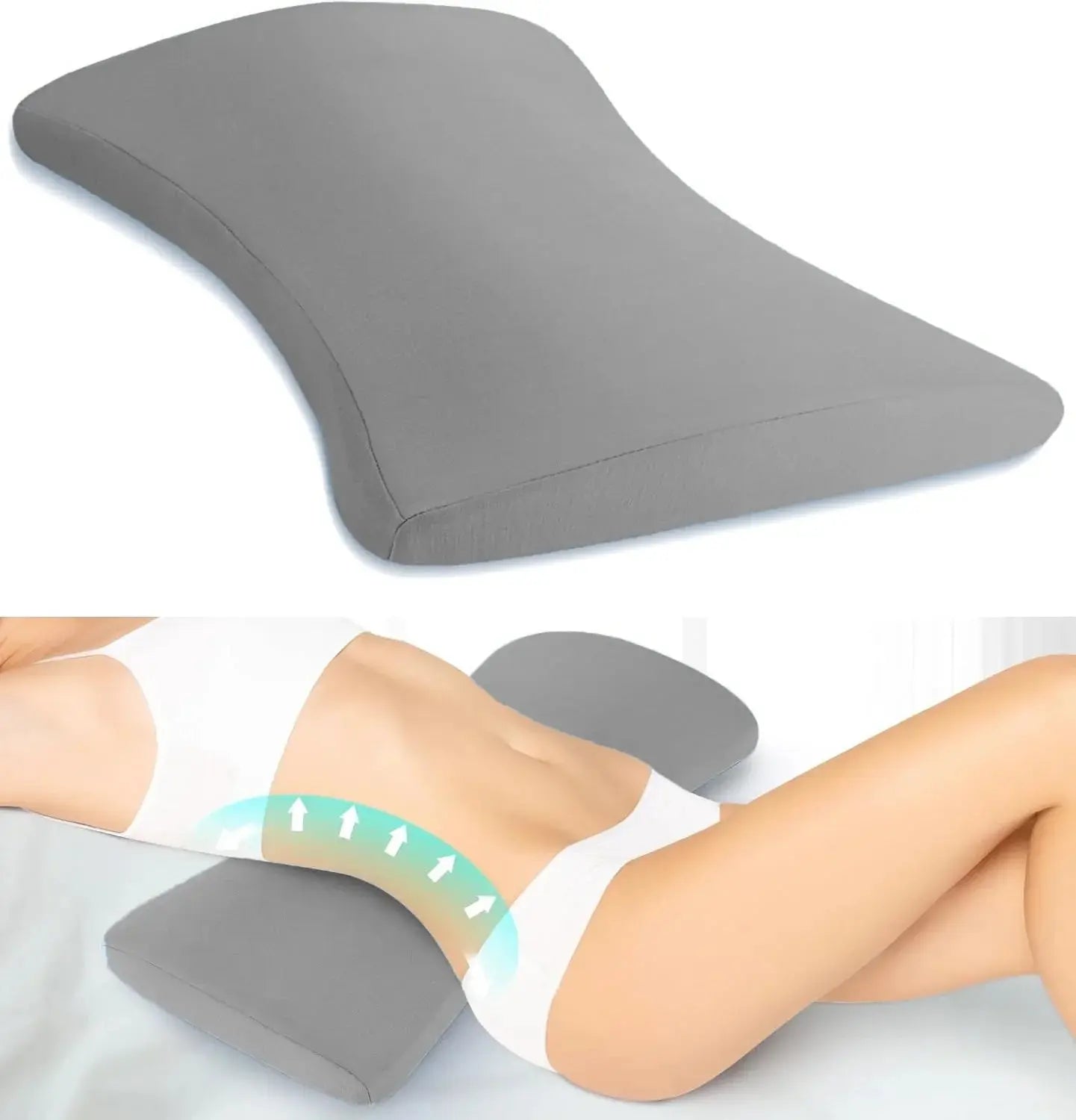 Slumblr® Ergonomic Lumbar Support Pillow Slumblr