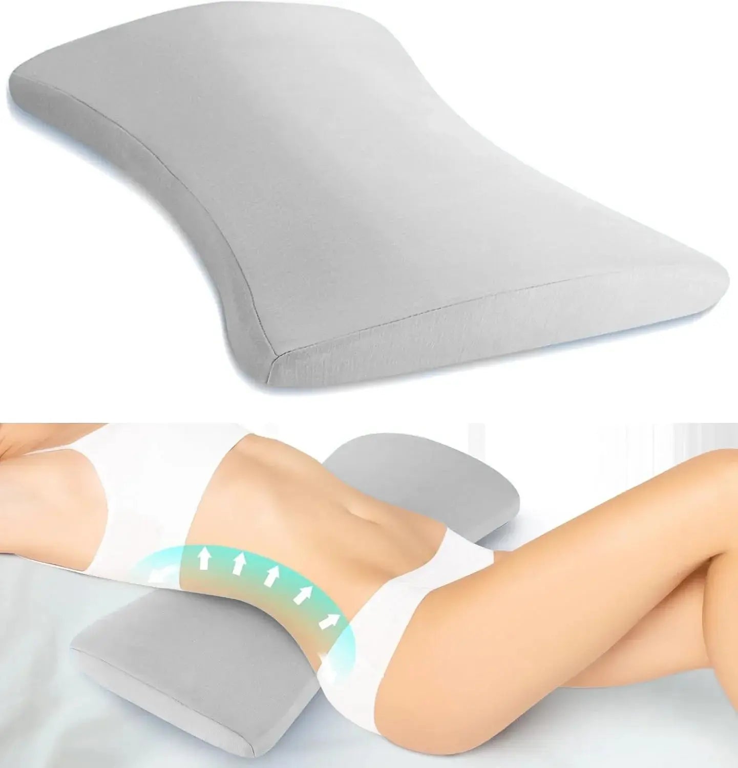 Slumblr® Ergonomic Lumbar Support Pillow Slumblr