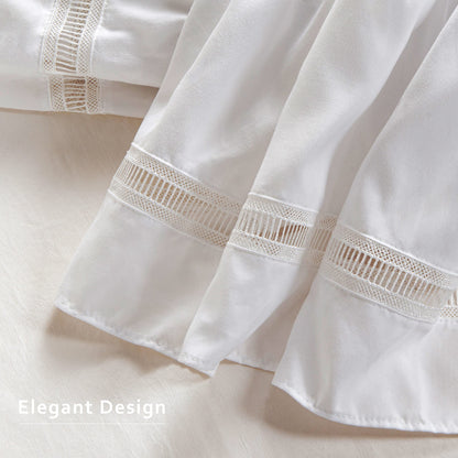 Slumblr® Embroidered Lace Bed Skirt