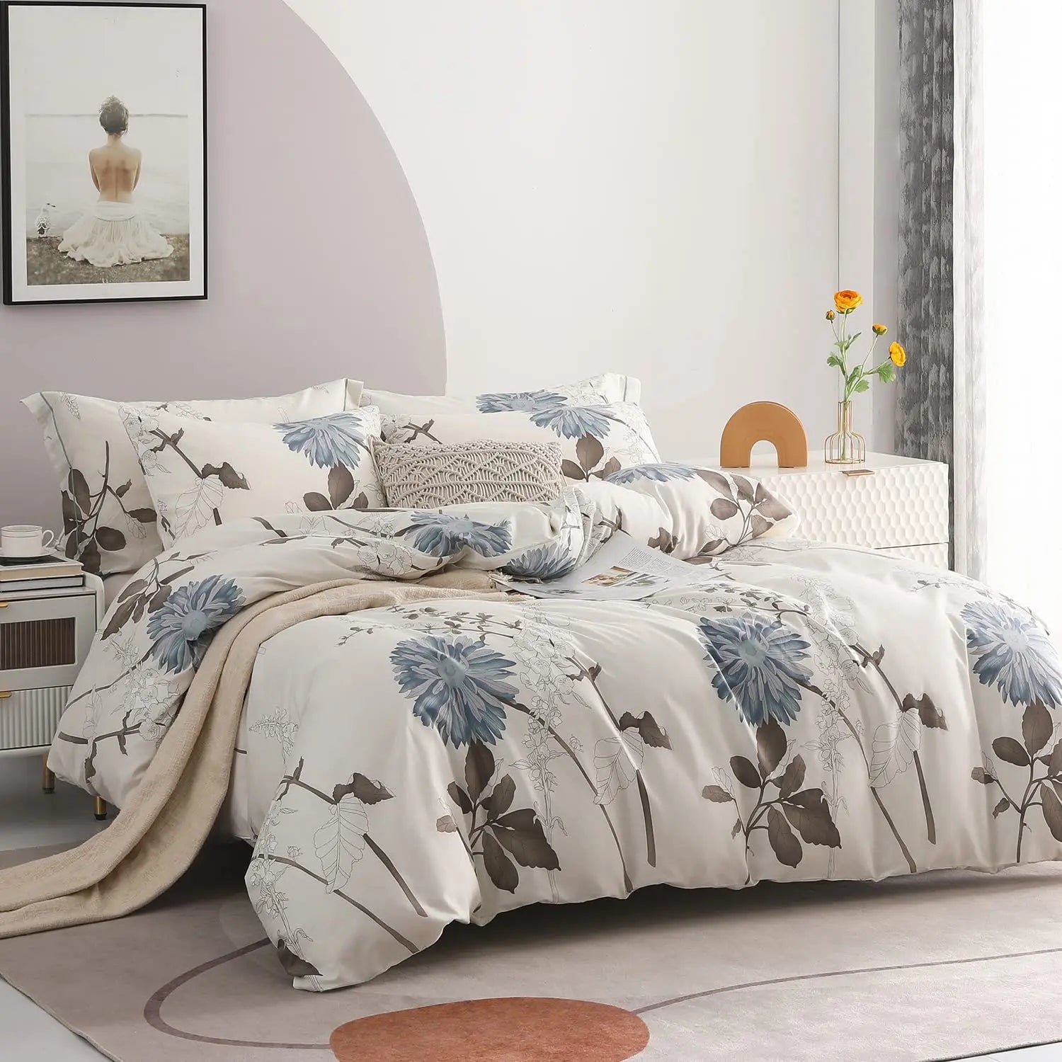 Slumblr® Cotton Botanical Bedding Set (4pcs) Slumblr
