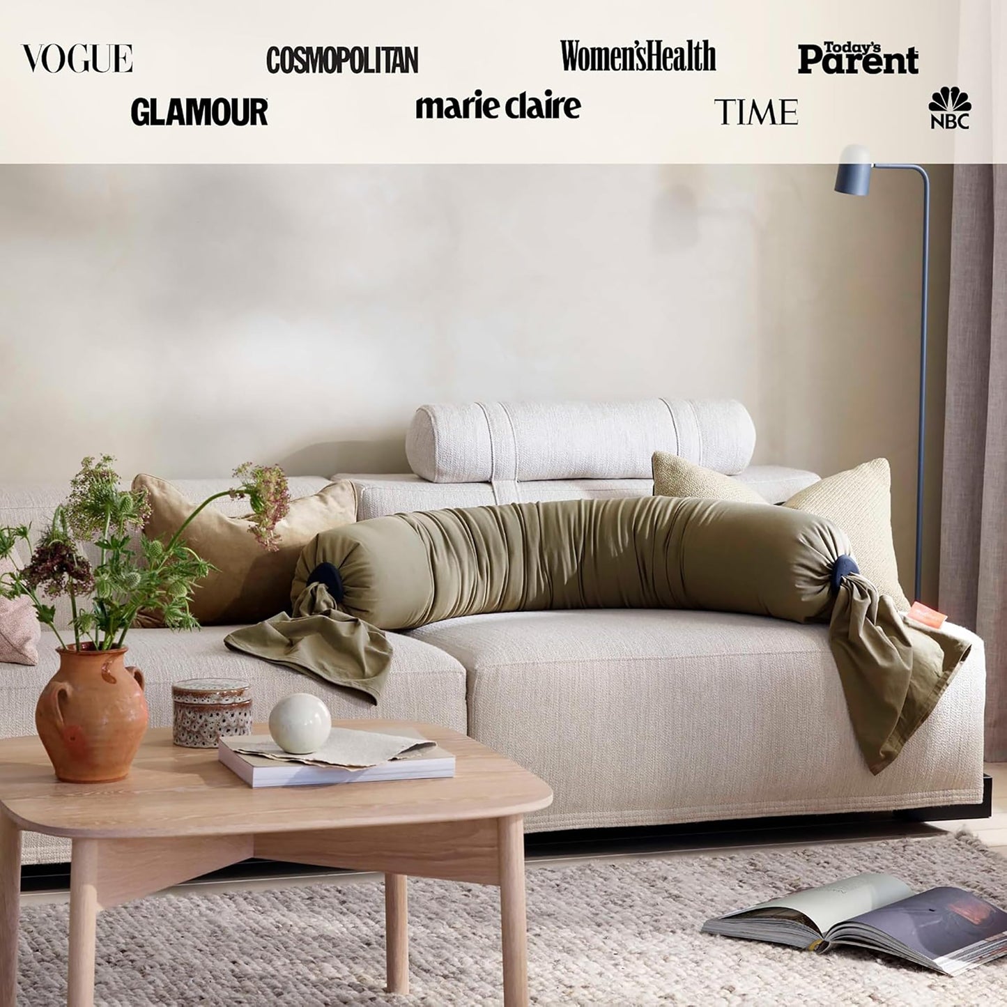 Slumblr® Adjustable Pregnancy Pillow Full Body Support