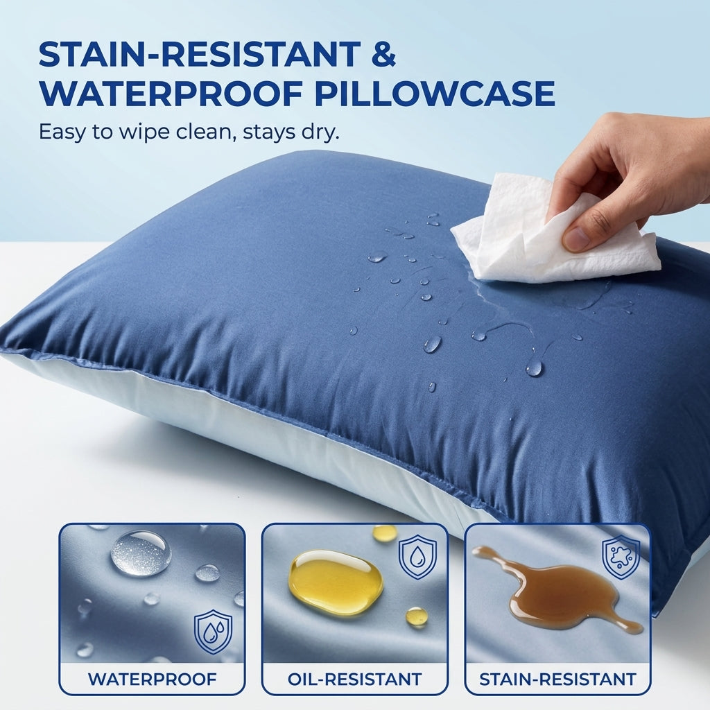 Slumblr® Rectangle Medium Support Cotton Pillow Slumblr