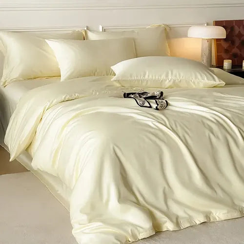 Slumblr® Summer Silky Cooling Duvet Cover Set (4 Pcs)