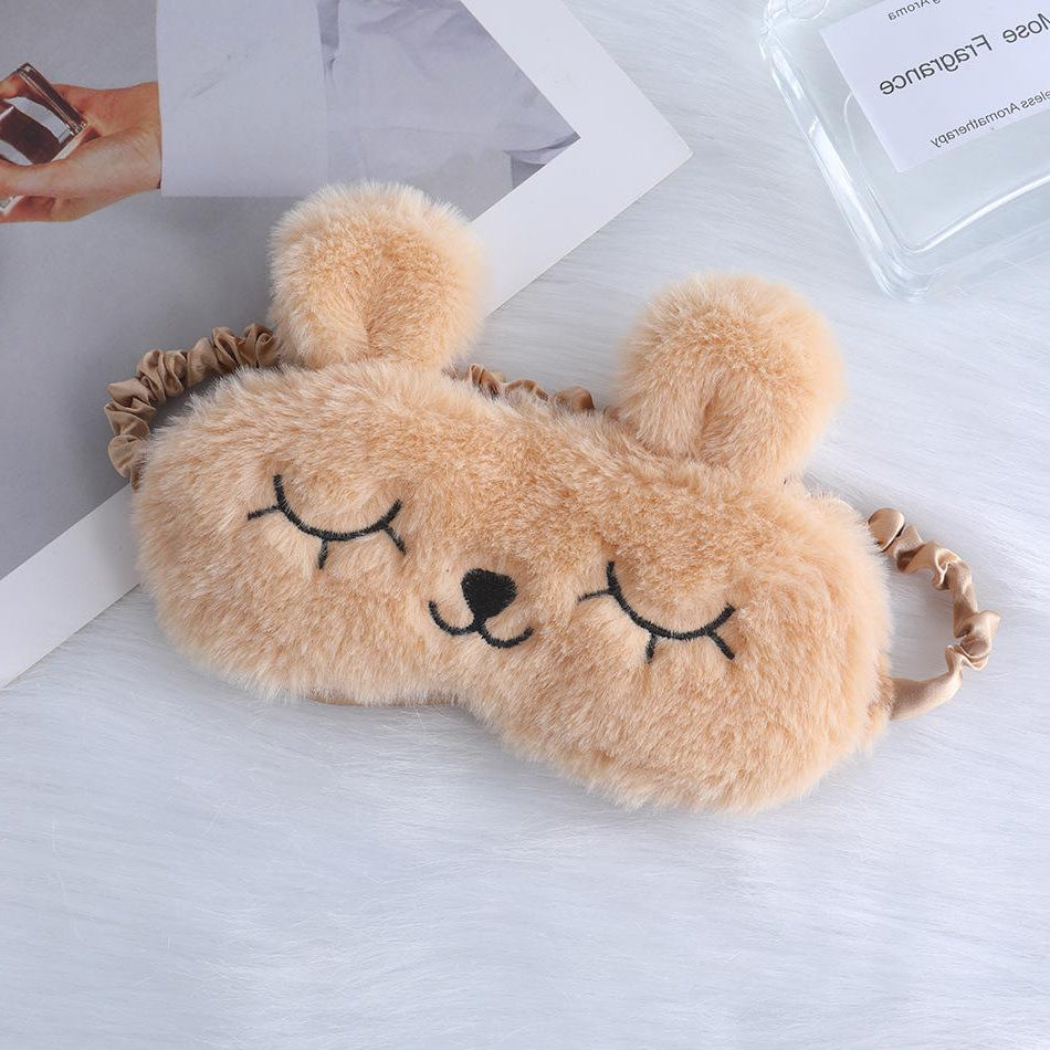 Slumblr® Rabbit Plush Sleep Mask