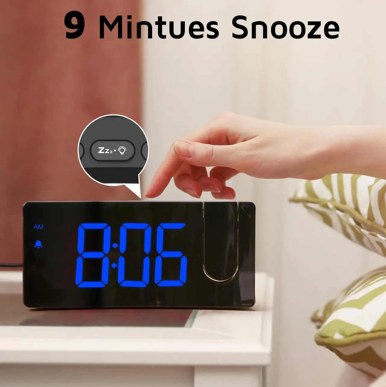 Slumblr® Projection Alarm Clock Slumblr