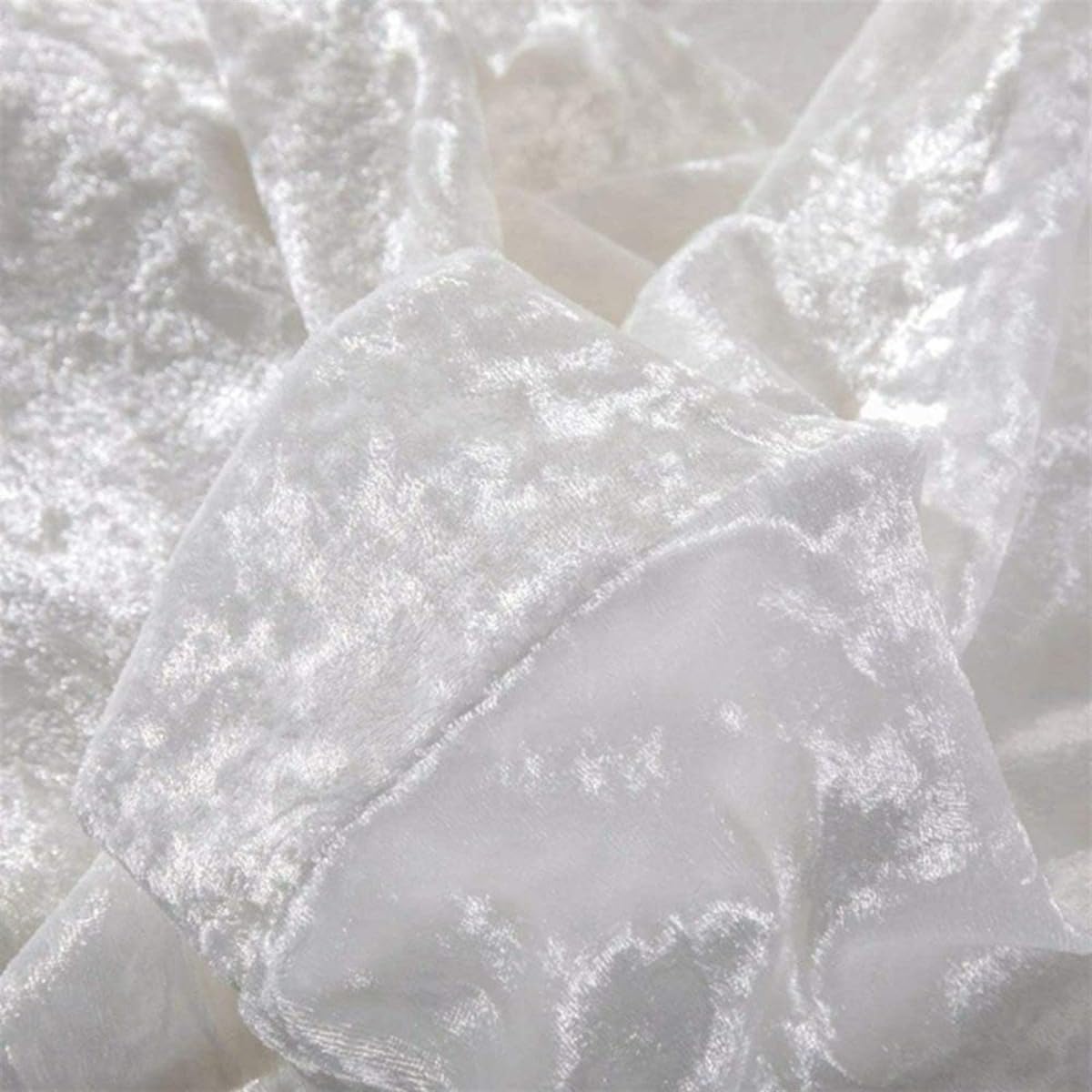 Slumblr® Crushed Velvet Bed Skirt Extra Deep