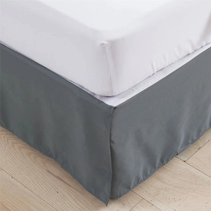 Slumblr® Solid Queen Bed Skirt Dust Ruffle