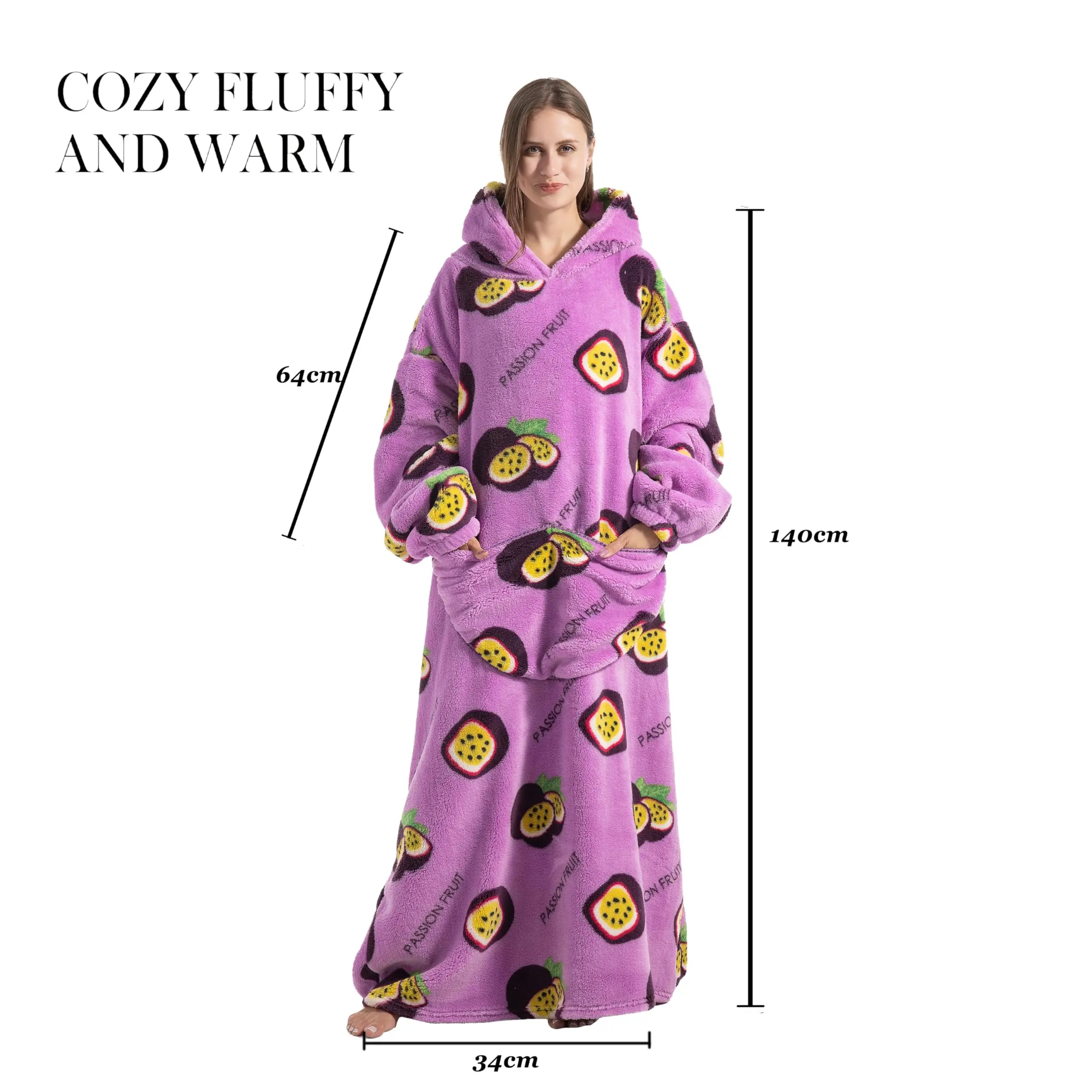 Slumblr® Long Hoodie Blanket Slumblr