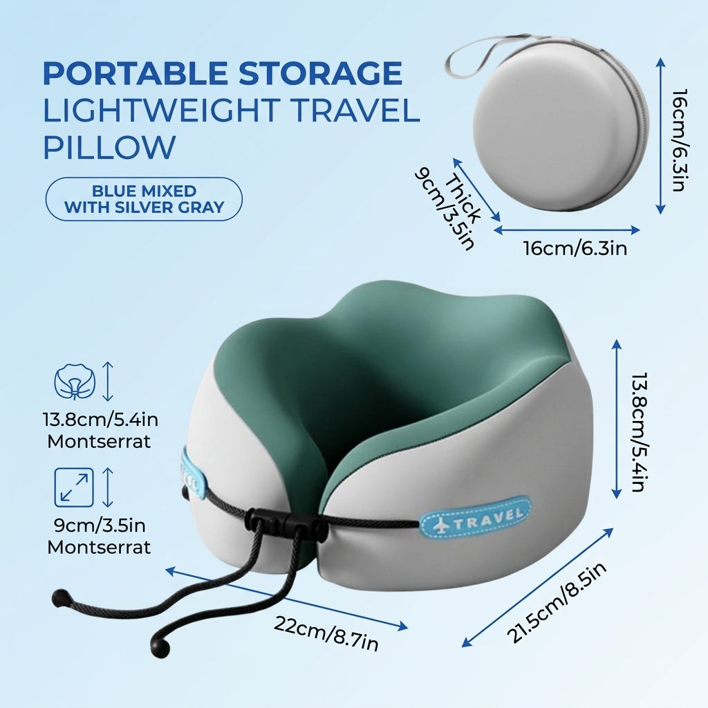 Slumblr® Portable Neck Support Travel Pillow Slumblr