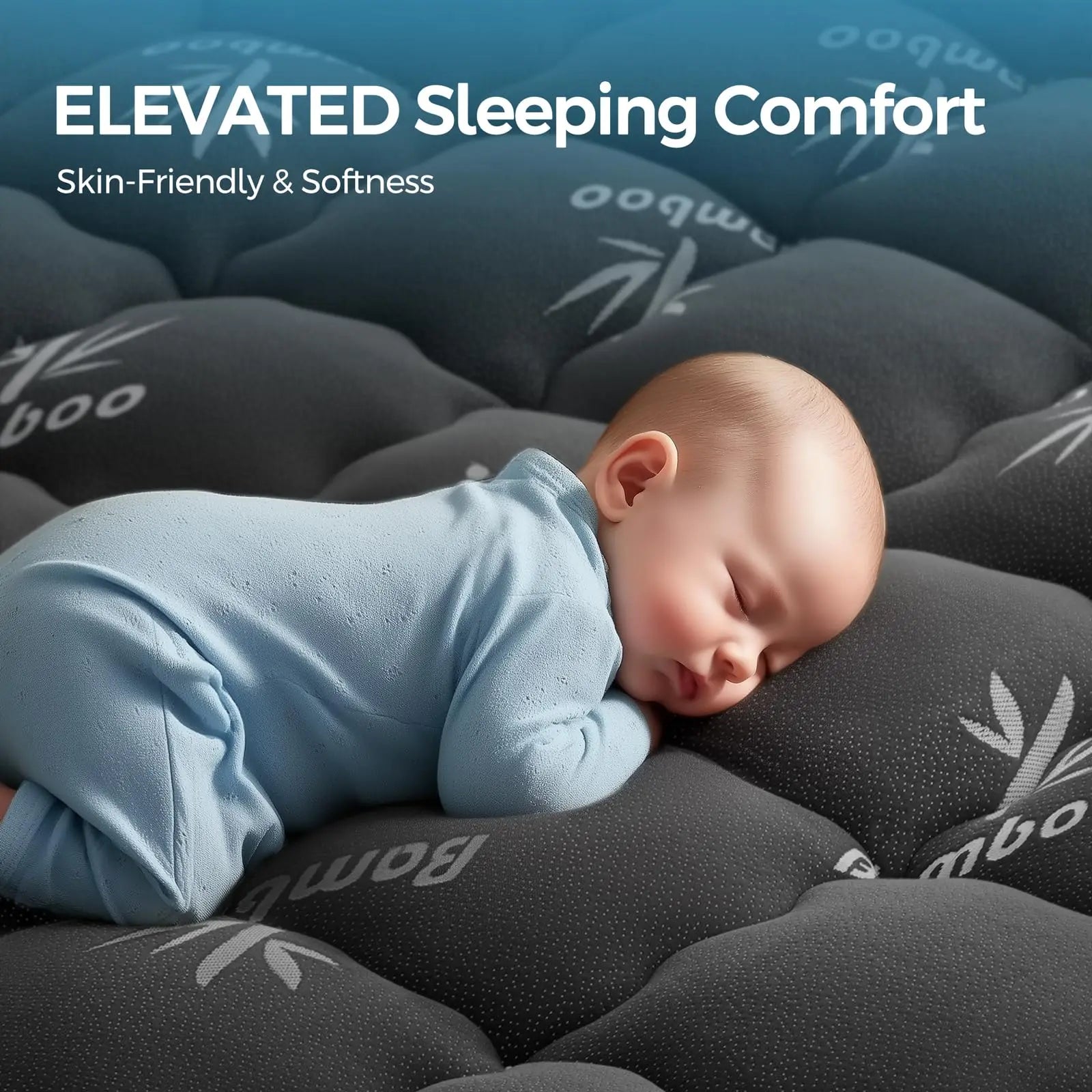 Slumblr® Bamboo Mattress Topper Slumblr