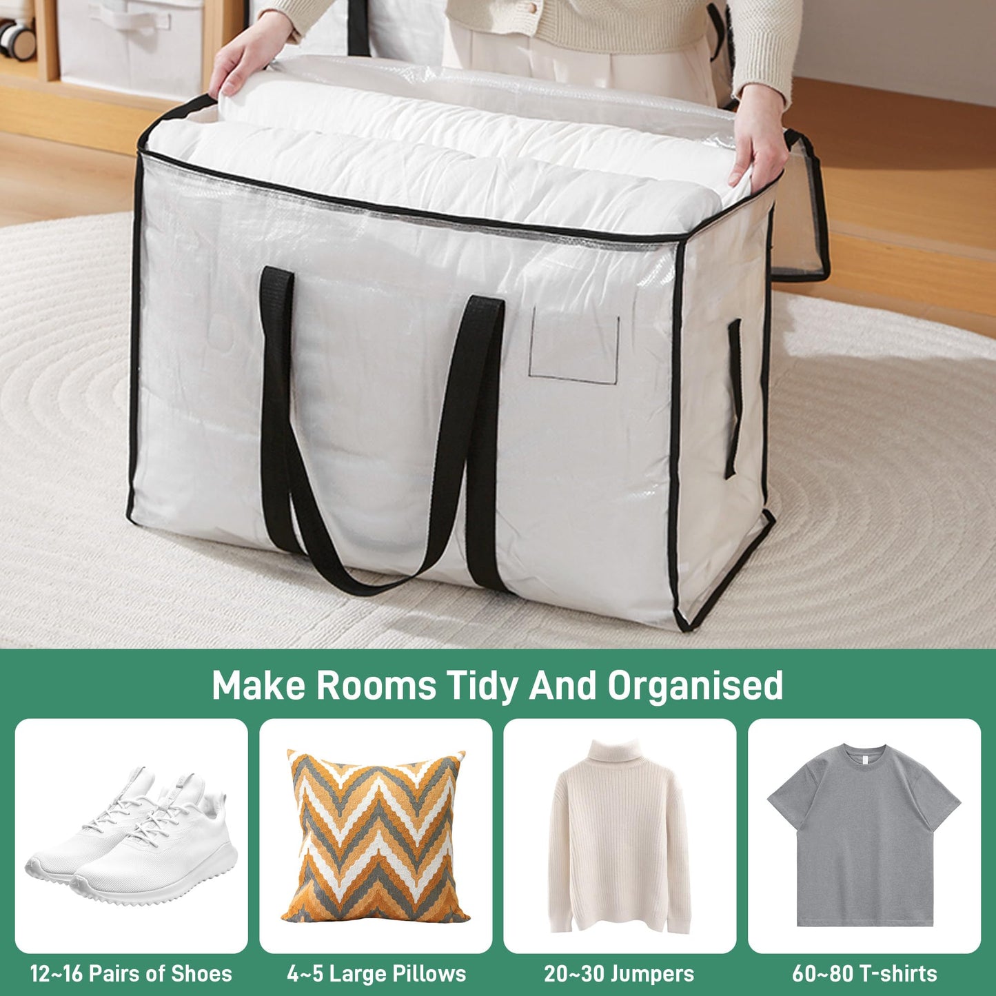 Slumblr® Large Transparent Storage Bag