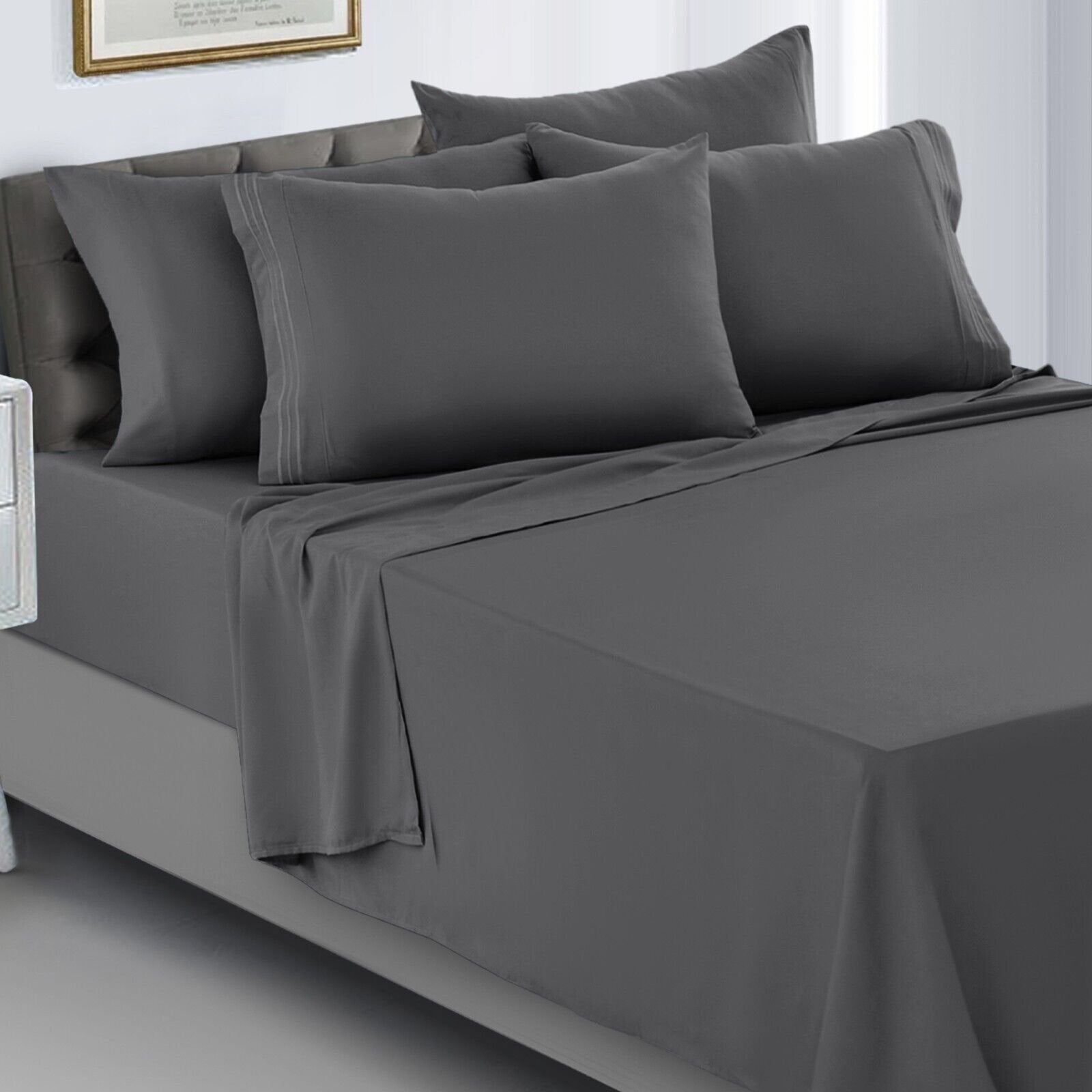 Slumblr® French Linen Bedding Set (4 Pcs)