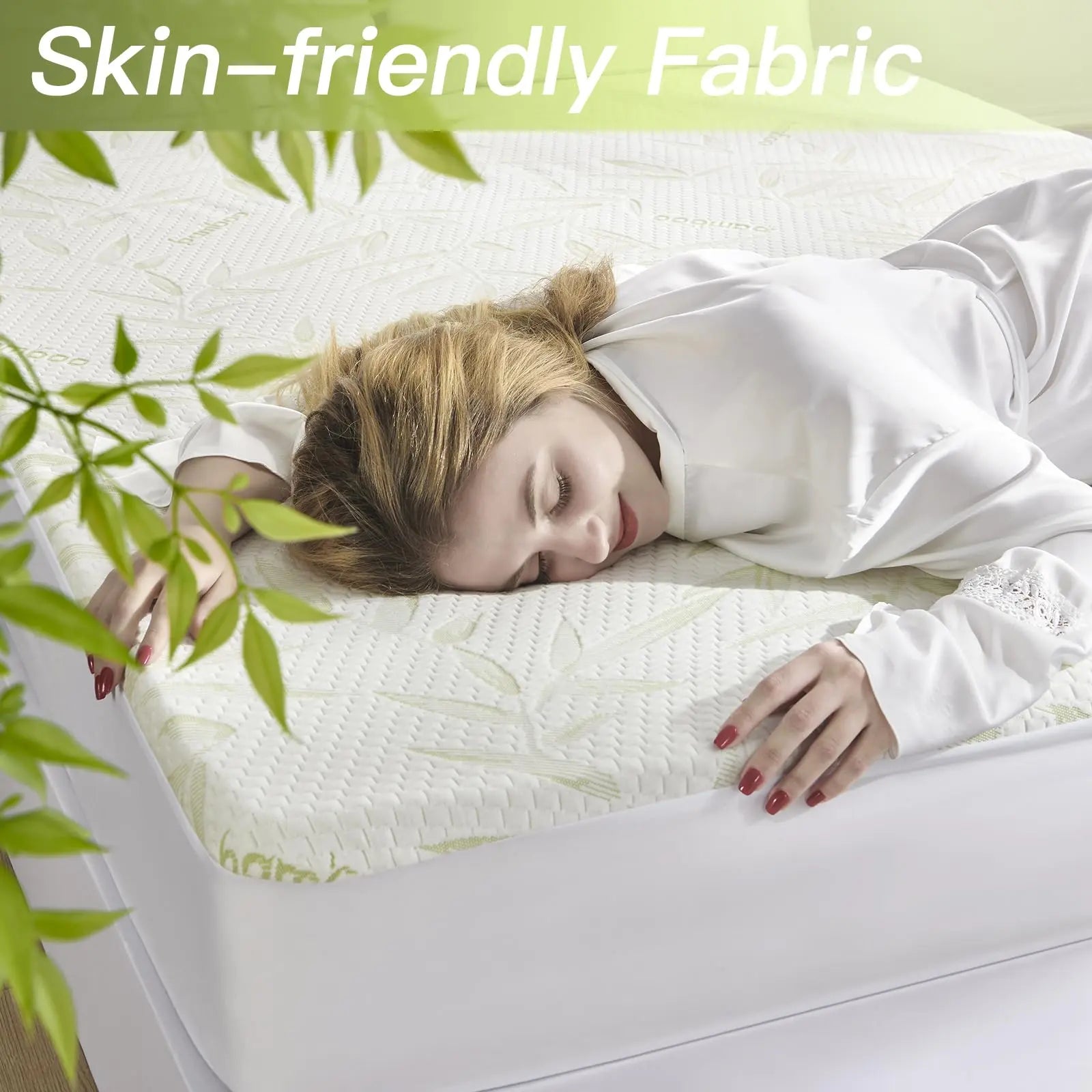 Slumblr® Cooling Bamboo Fiber Fitted Sheet Slumblr