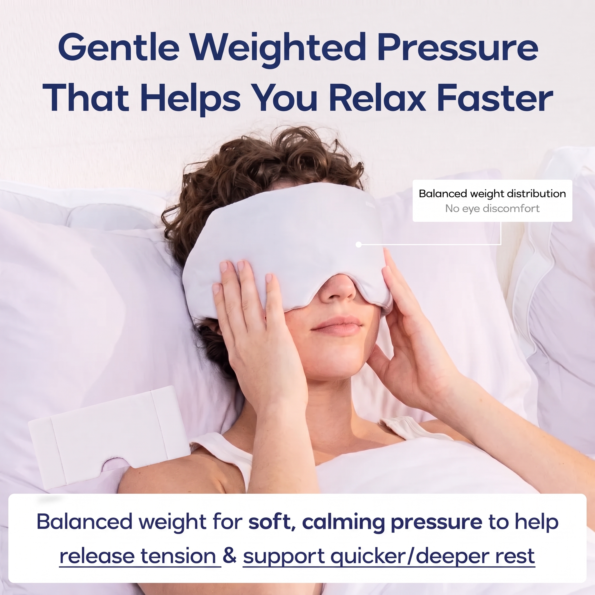 Slumblr® Light Blocking Weighted Sleep Mask