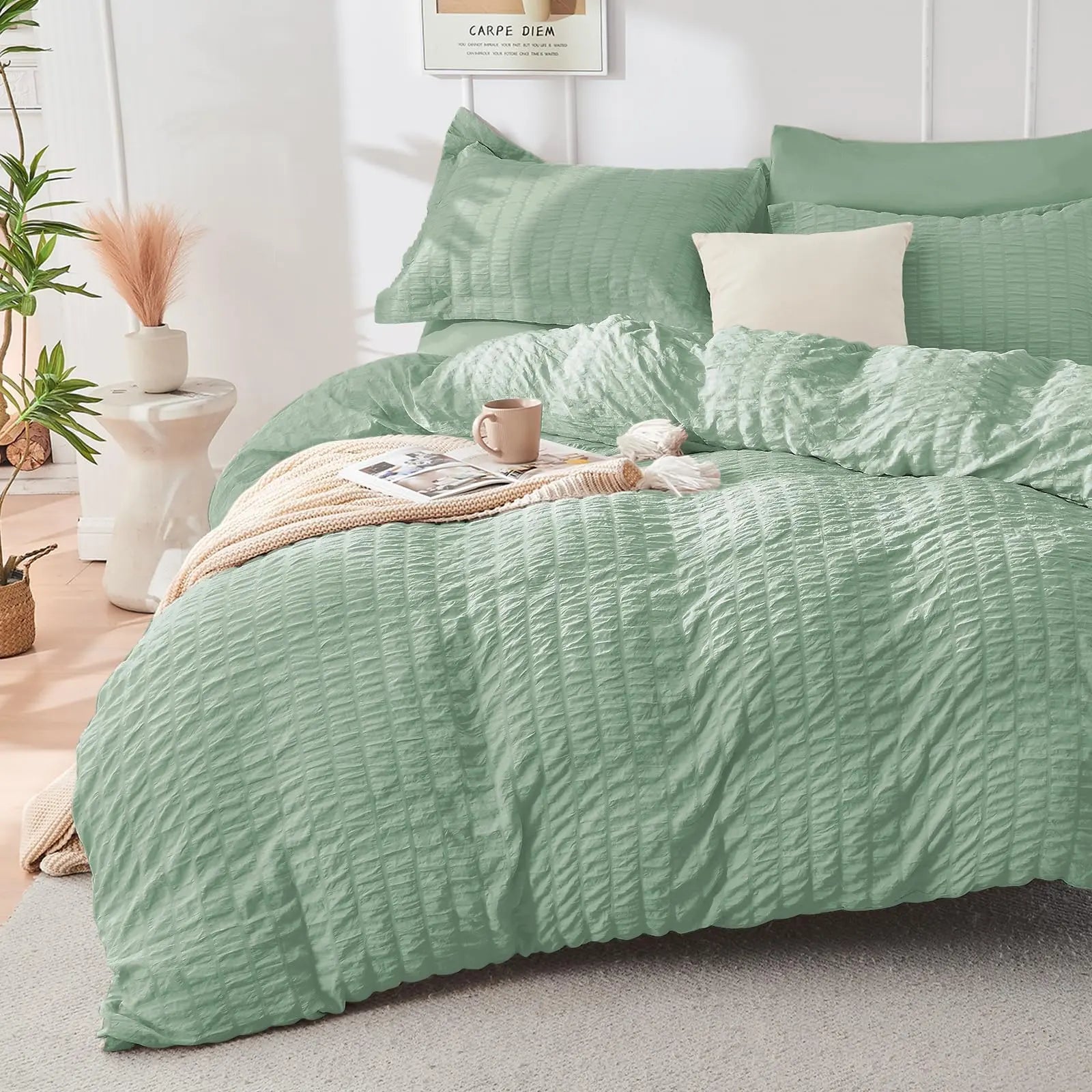 Slumblr® Microfiber Cooling Duvet Cover Set