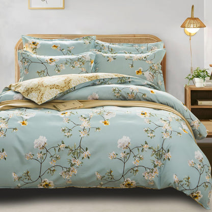 Slumblr® Cotton Botanical Bedding Set (4pcs)