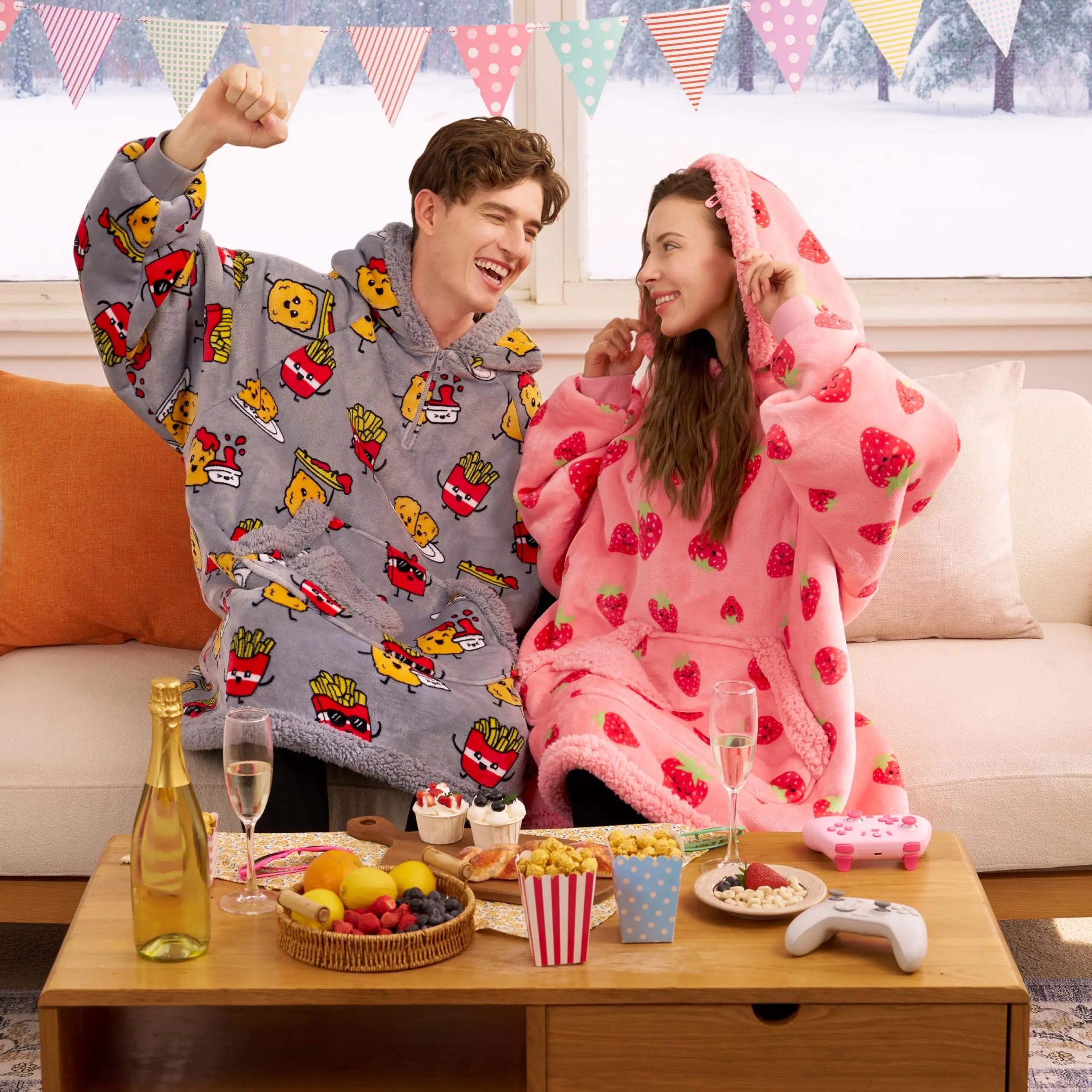 Slumblr® Wearable Blanket Hoodie Slumblr